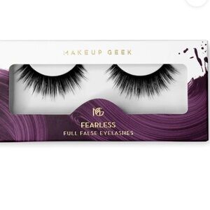 NWT Makeup Geek Fearless false glam lashes